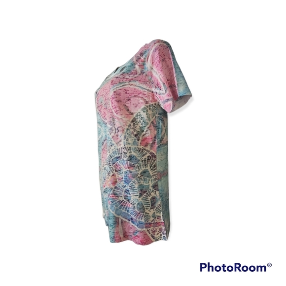 Blue 84 Women's Burnout T-Shirt Short Sleeve Sea Turtle Size S - Picture 3 of 5